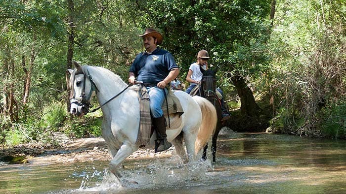 Horseback riding routes in Cazorla